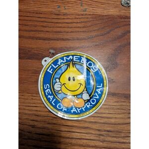 Vintage World Industries Skateboards Flame Boy Seal‎ OG Skateboarding STICKER 97